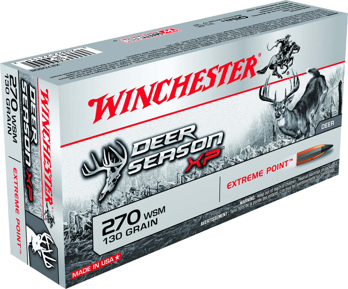 WINCHESTER 270WSM DEER SEASON XP 130 GRAIN