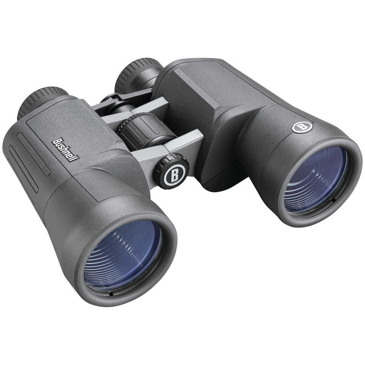 Bushnell PWV1050 Powerview 2 Binoculars 10x50mm Aluminum Metal Chassis Rubber Armor Black Hang Box