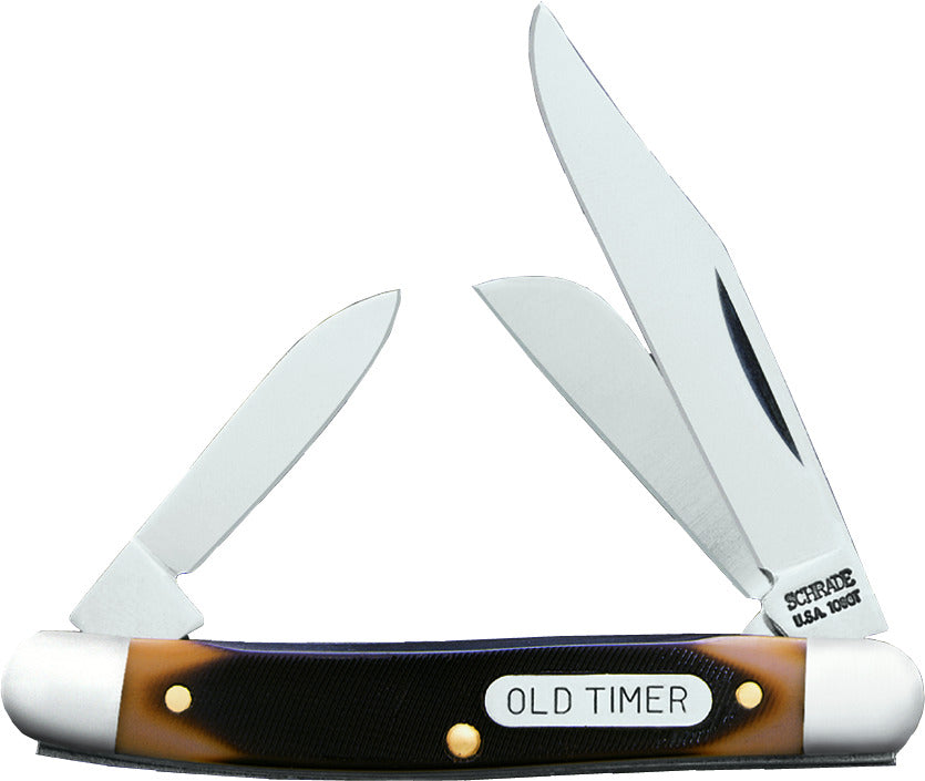 Old Timer 619809 3 Blade JR Pock Knife - Pack of 6