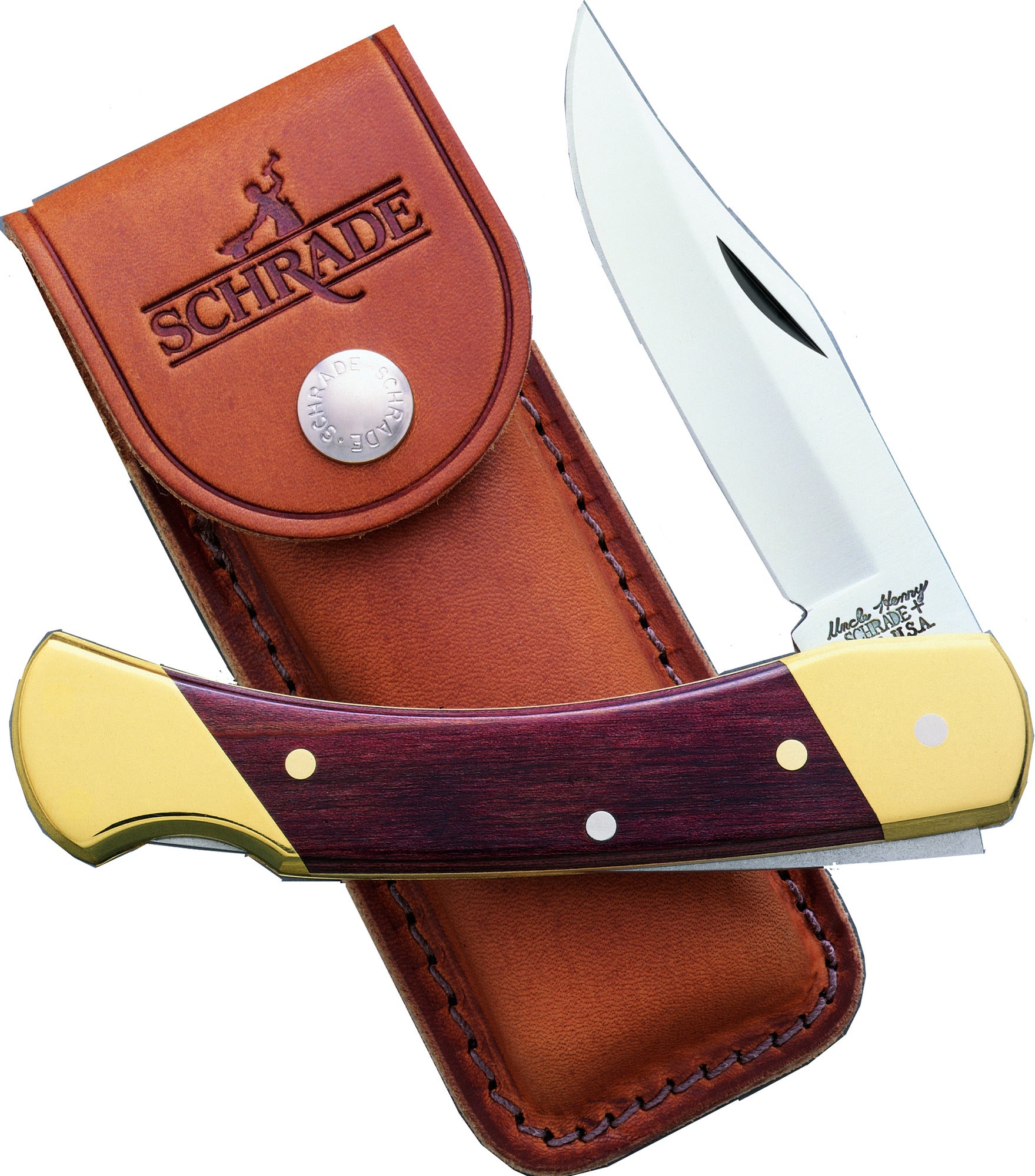 Uncle Henry LB7 Folding Pocket Knife, 3.7" Blade