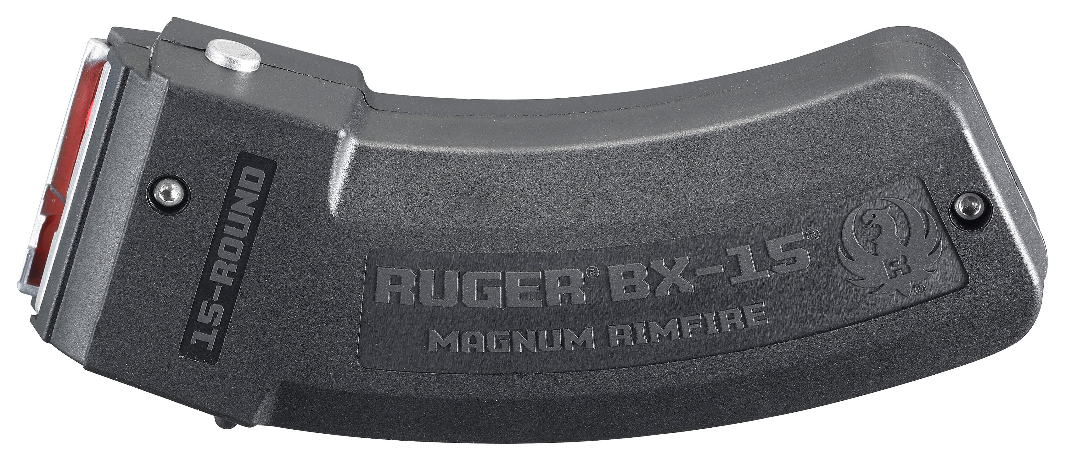 Ruger BX-15 Magnum 15 Round Magazine .17 HMR/.22WMR Polymer Matte Black Finish