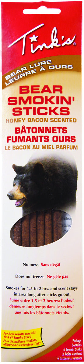 Tinks Smokin Sticks Hunting Bear Lure Bacon