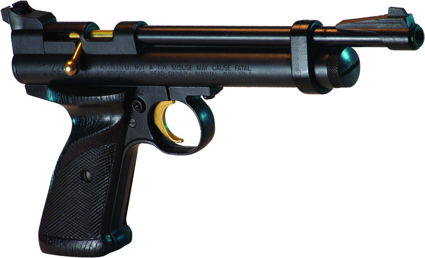 Crosman 2240 Co2 Powered Pellet Pistol, Single shot Bolt Action .22 cal 460 Fps