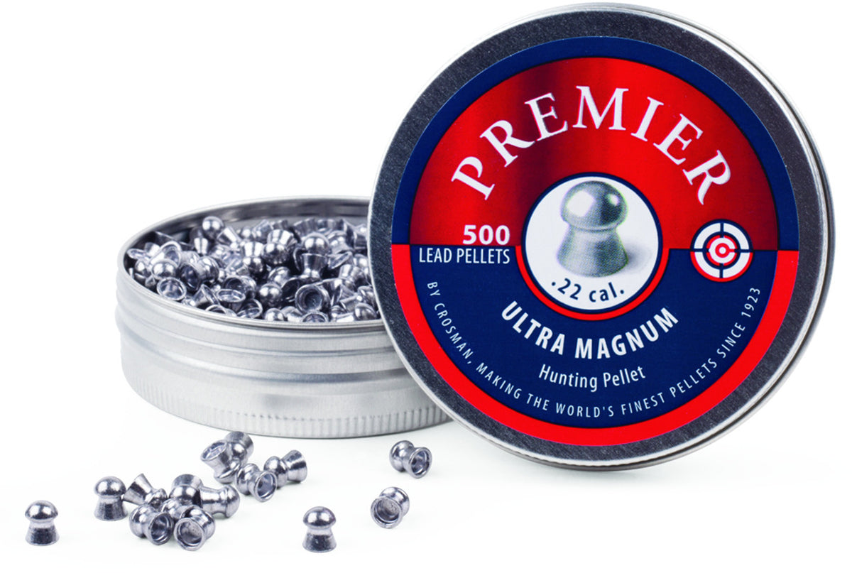 Crosman LDP22 Premier Domed Pellet .22 Caliber, 14.3 Grain, 500 Count