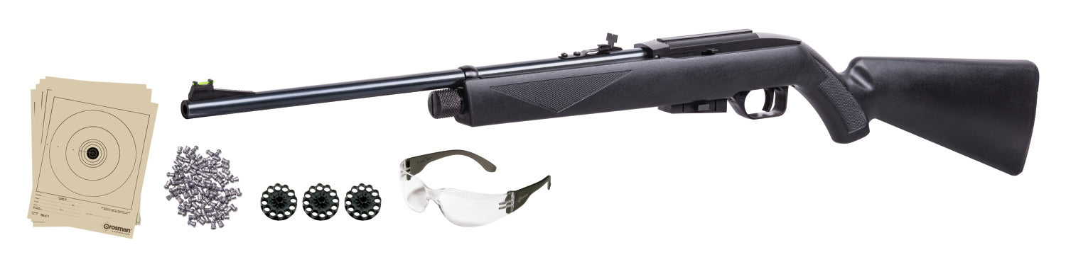 Crosman 7-1077KT RepeatAir 1077 KIT (495fps) Multi-Shot, Semi-Auto CO2 Air Rifle KIT (495fps)
