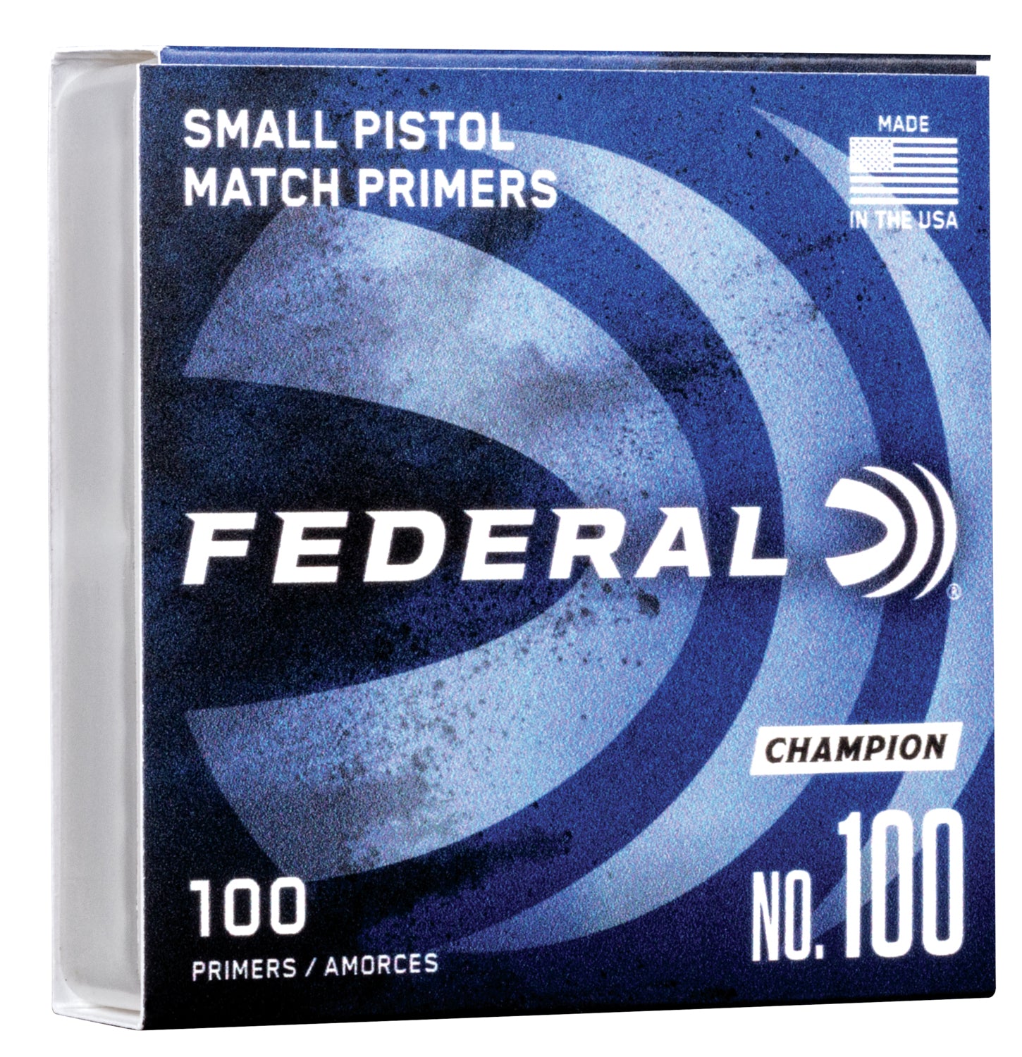 Federal - Small Pistol Primers - Champion - No. 100 - 100ct