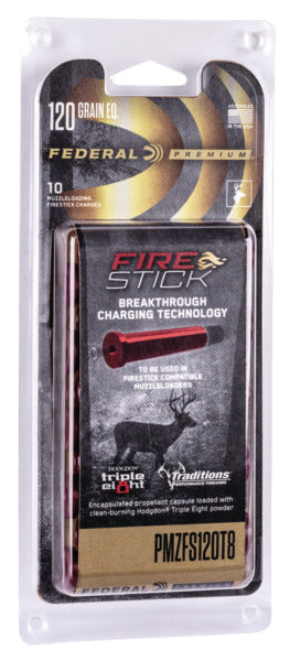 Federal PMZFS120T8 Firestick Triple 8 Propellant, 120 Grain 10/PK
