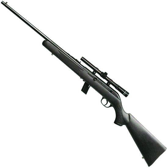 Savage 64 FXP, Semi-Automatic, .22LR, Rimfire, 21 Barrel, 4x15mm Scope, 101 Rounds, Left Handed