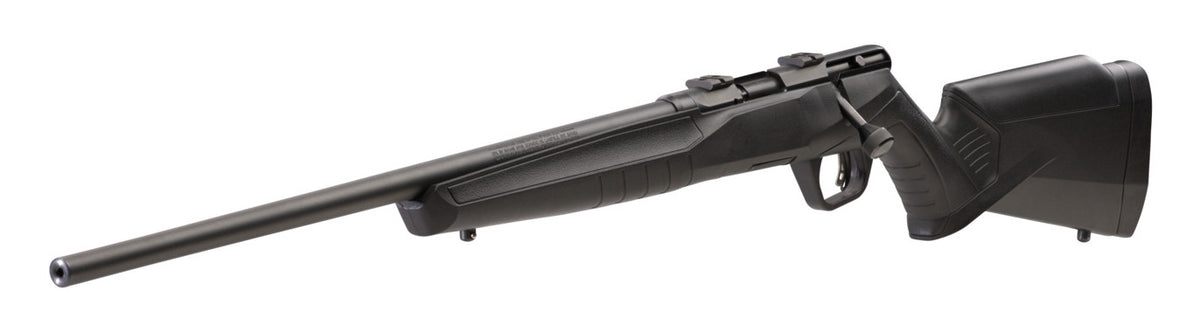 Savage B22 Bolt Action Rifle 22 WMR 21 Barrel 10 Rounds Synthetic Stock Black
