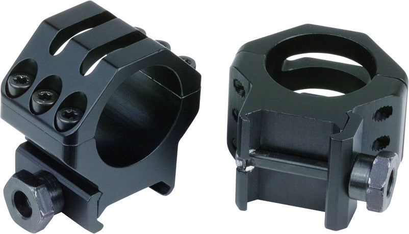 Weaver 48350 Six-Hole Tactical-Style Scope Rings, 1"