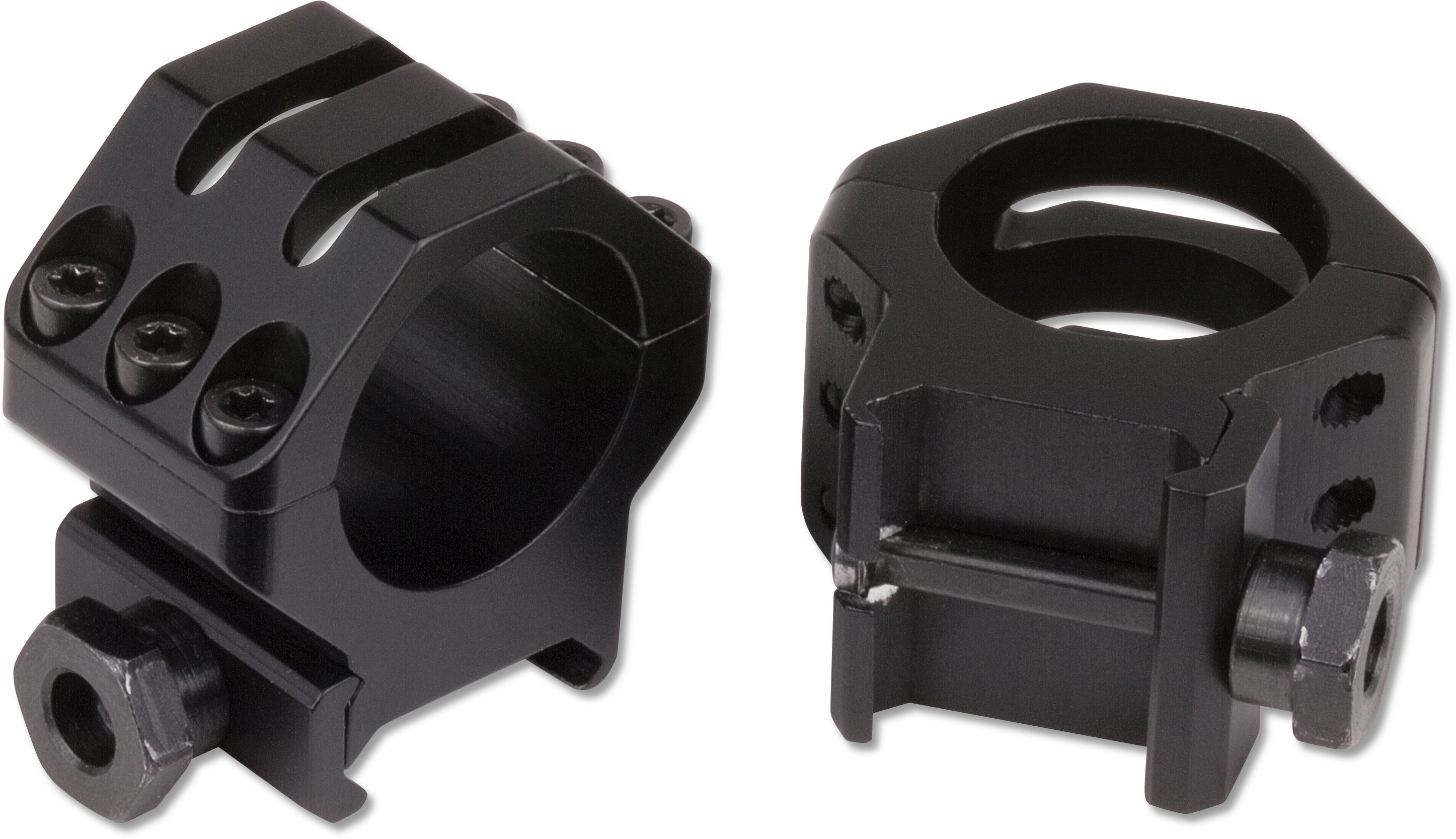 Weaver 48352 TACTICAL BLK MATTE 30mm HIGH-6 Hole Cap