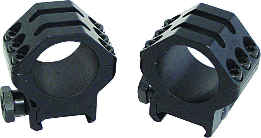 WEAVER 48354 BLK MATTE 30mm-6 Hole Caps EXTRA HIGH