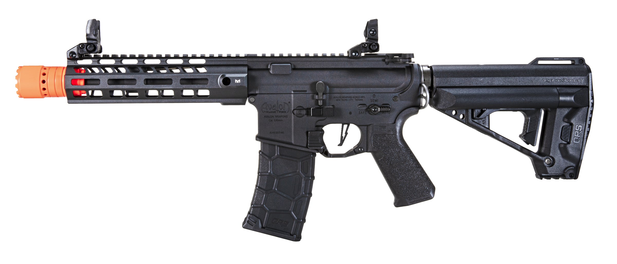 Umarex 2273312 Avalon Saber CQB M-LOK GEN2 Electric Airsoft Rifle, 380 FPS, Black