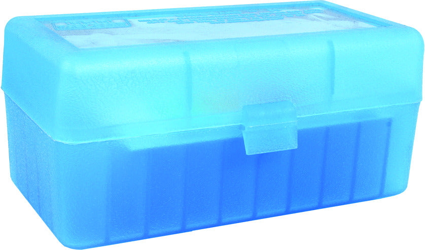 MTM CASE-GARD MEDIUM RIFLE FLIPTOP 50 RD AMMO CASE
