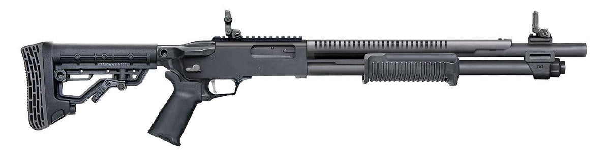Mossberg 590 Woodland 12 Gauge Shotgun, 20 Barrel, 8 Rounds