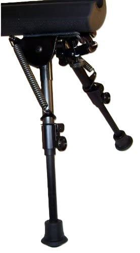 Harris Engineering BR Bench Rest Solid 1A2 Base 6"-9" Bipod, Black