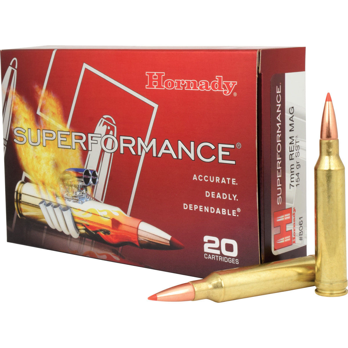 Superformance 7mm Remington Magnum 154 Grain SST, 20 Box