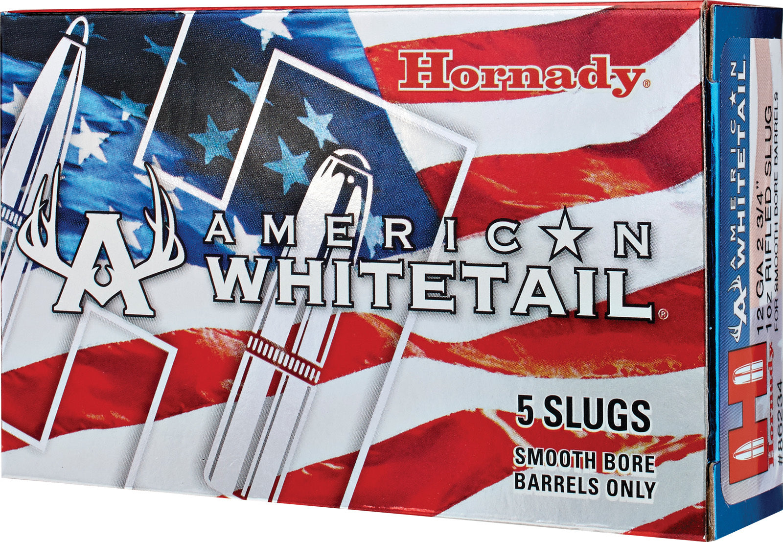 HORNADY 12 GA AMERICAN WHITETAIL 2 3/4 SABOT SLUG