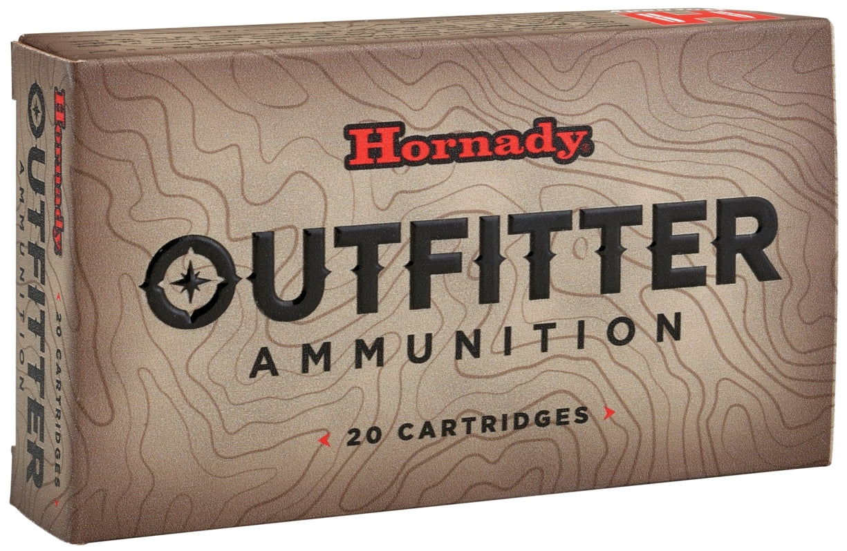 Hornady 81129 Outfitter Rifle Ammo 30-06 SPR, 150 Gr, CX, CIP Approved, 20 Rnds
