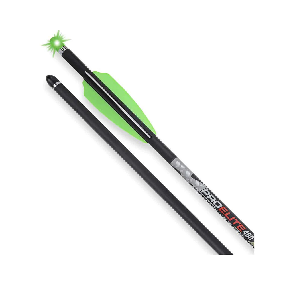 TenPoint Pro Elite 400 Alpha-Blaze Carbon Arrows, 20", .003", 3 Pack 3/Pk
