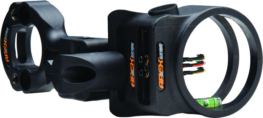 Apex Gear Tundra Bow Sight, 3 Pin (3x .019 Dia), Black