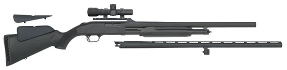 Mossberg 500 Combo 12 Gauge28" Vent Rib / 24" Scope Base With 2.5-50 Scope