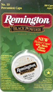 REMINGTON BLACK POWDER NO 10 PERCUSSION CAPS