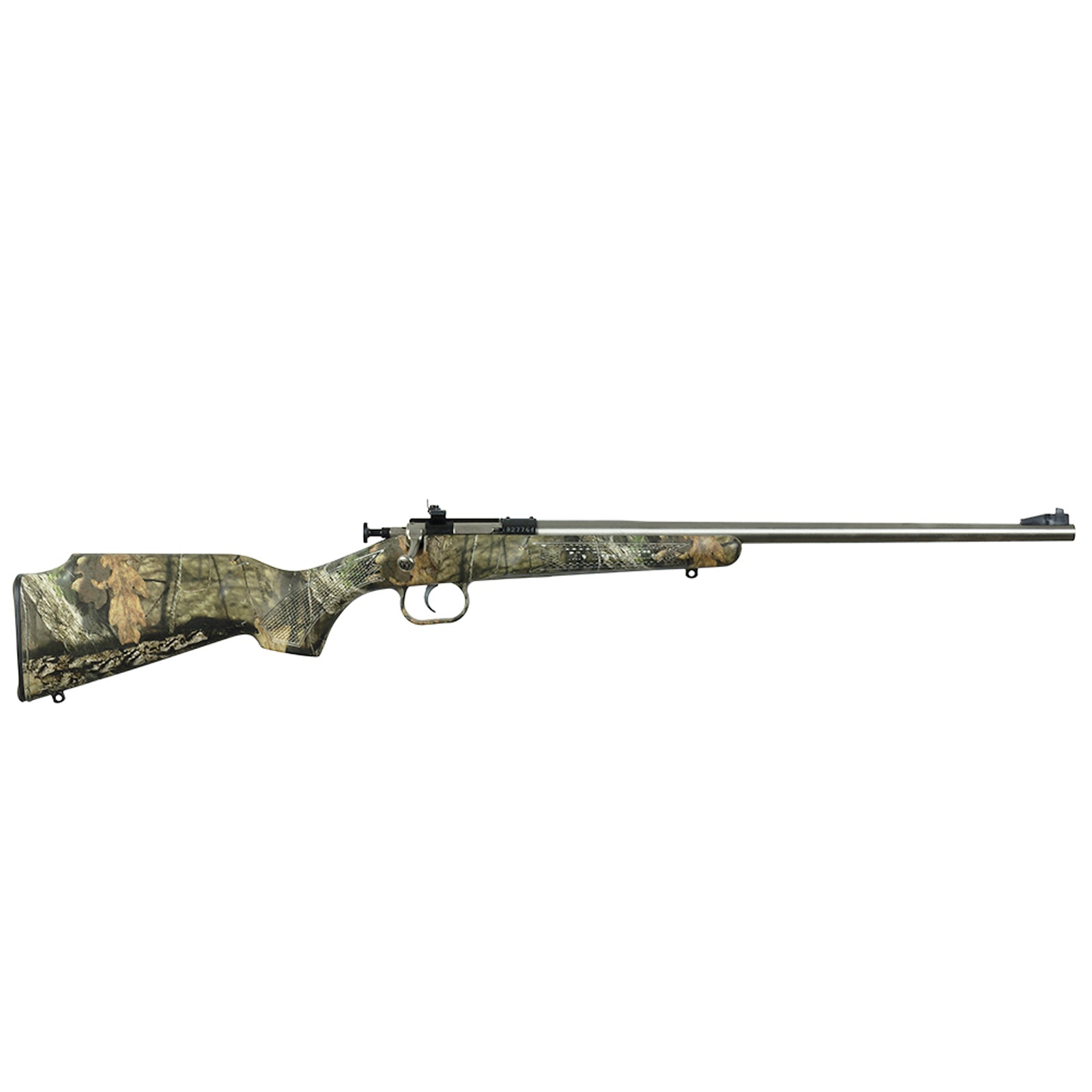 Crickett Bolt-Action Rifle Mossy Oak Break-Up Camo/Stainless Steel .22LR 16in Barrel Single Shot