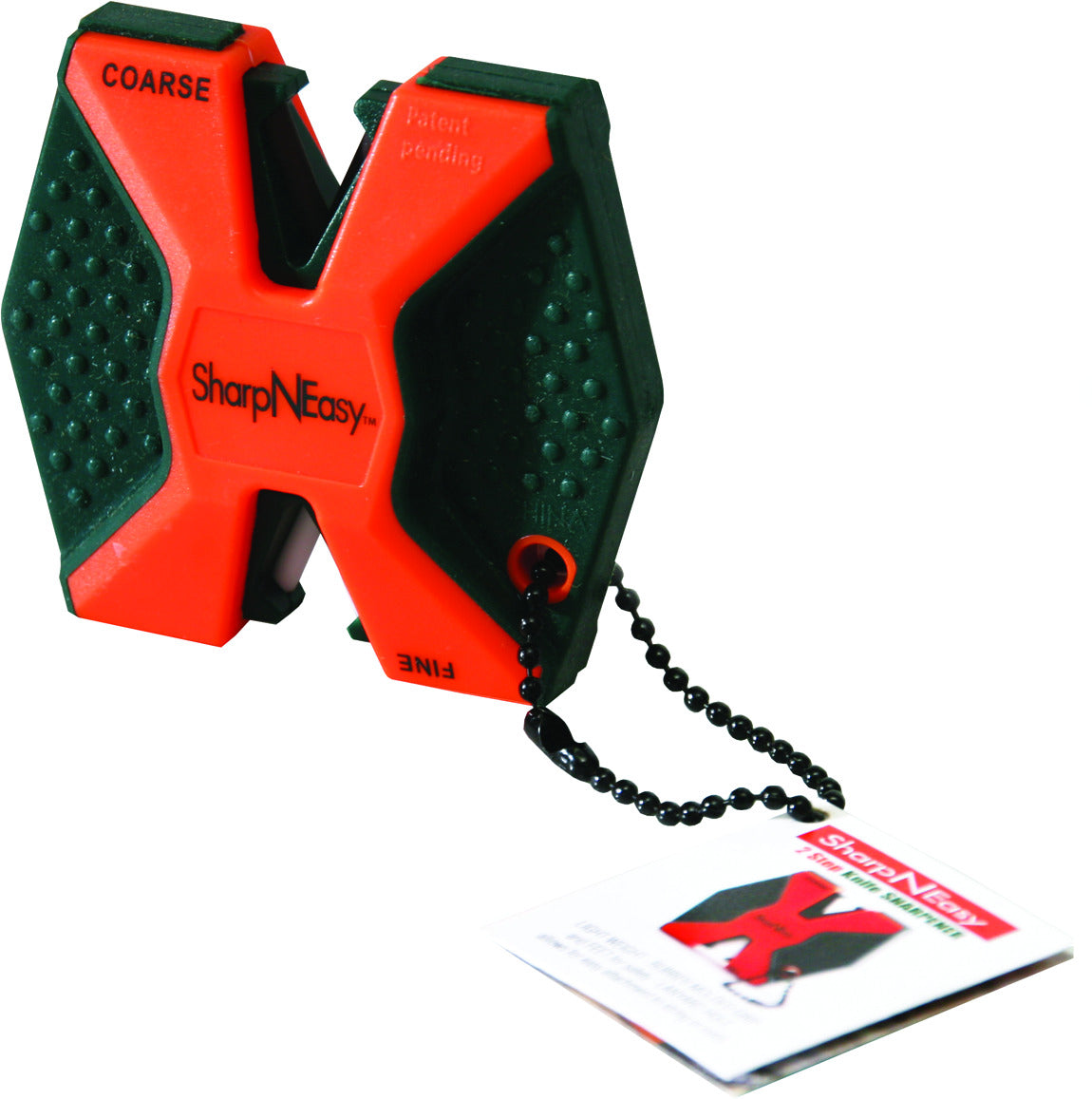 AccuSharp Sharp-N-Easy Two Step Sharpener, Blaze Orange