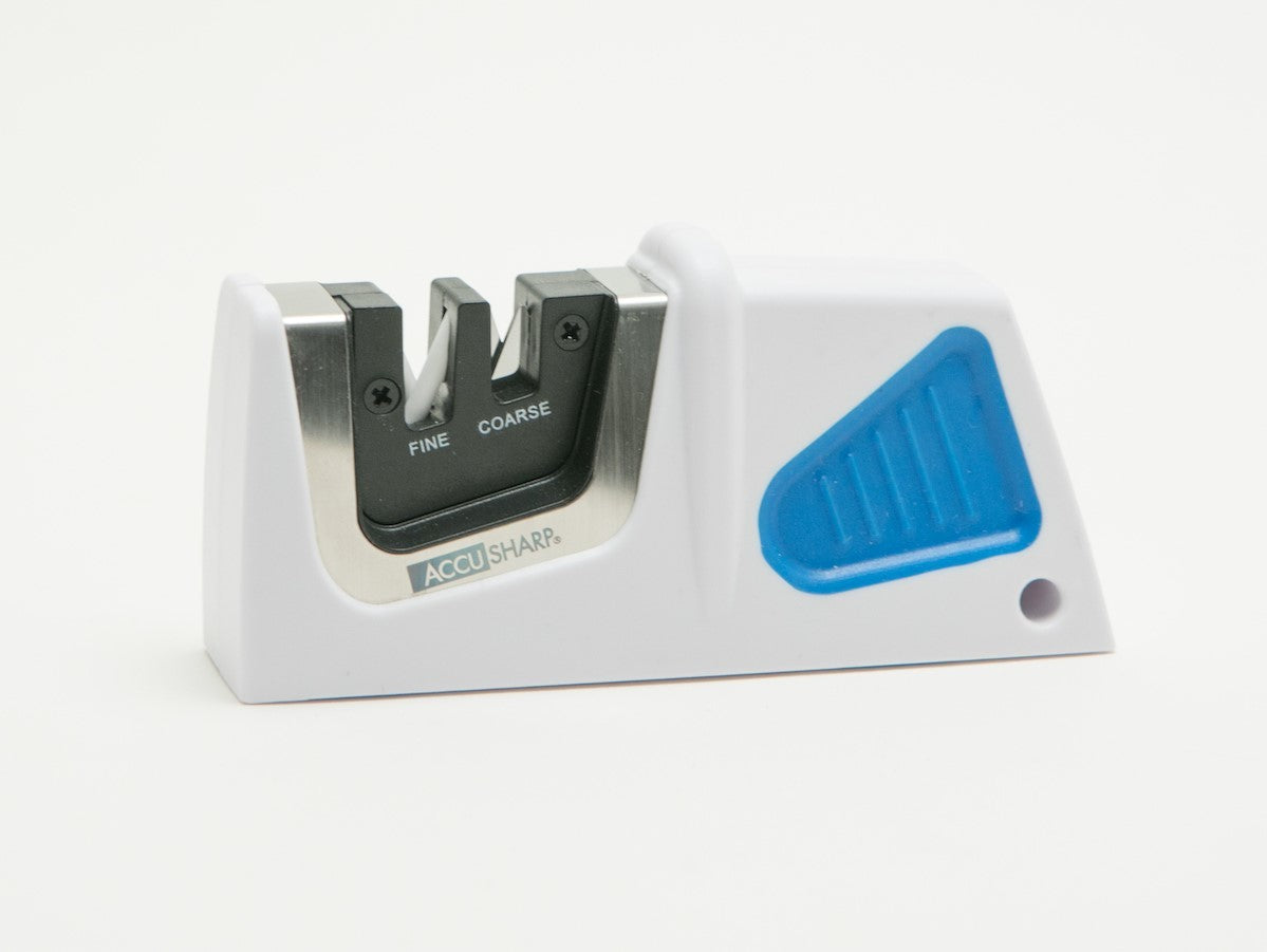AccuSharp 080C Compact Pull-Through Sharpener White/Blue