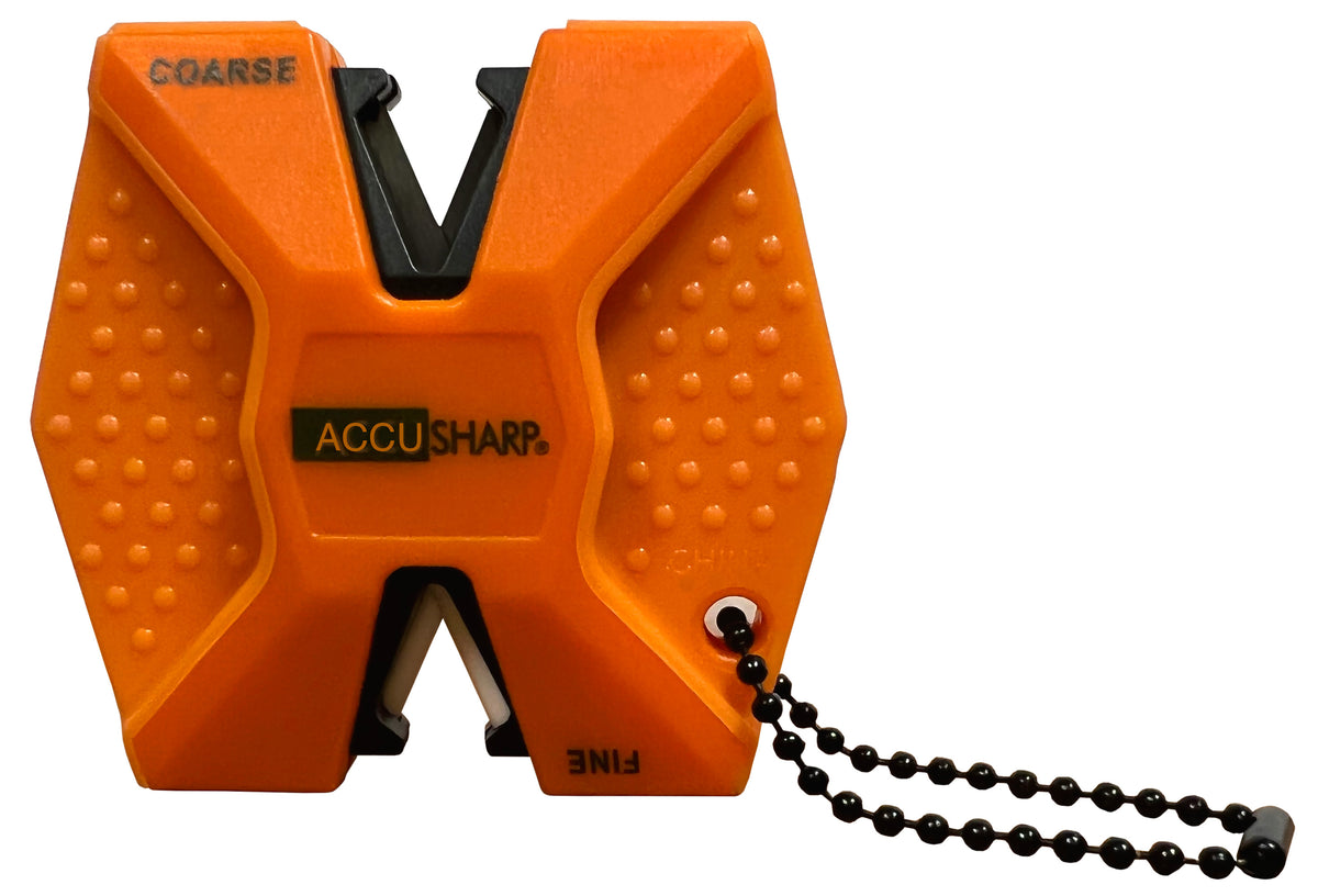 AccuSharp 344C Carbide-Ceramic Two Step Sharpener, Orange