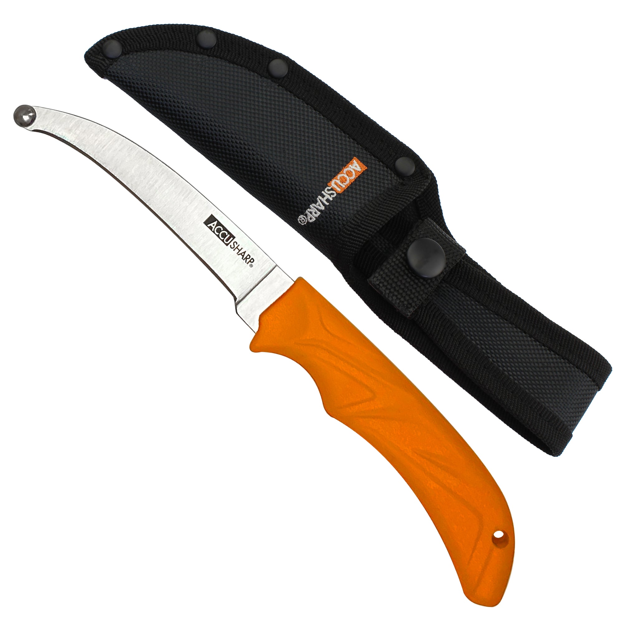 ACACUSHARP AccuZip Skinning Knife for Game Processing - Precision Skinning Knife for Hunting