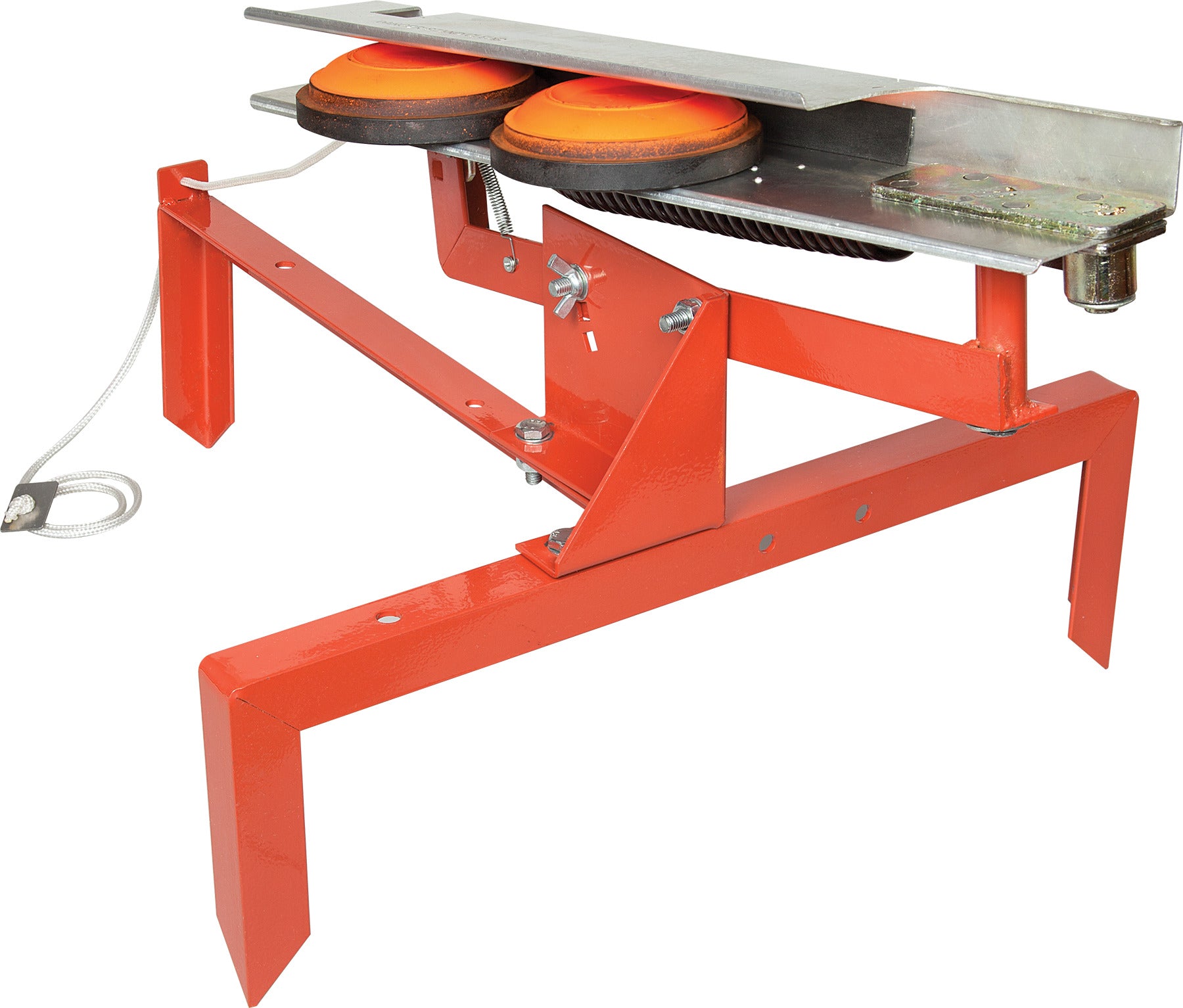 Allen EZ Aim Claymaster Sporting Clay Target Thrower with Pull Cord, Orange