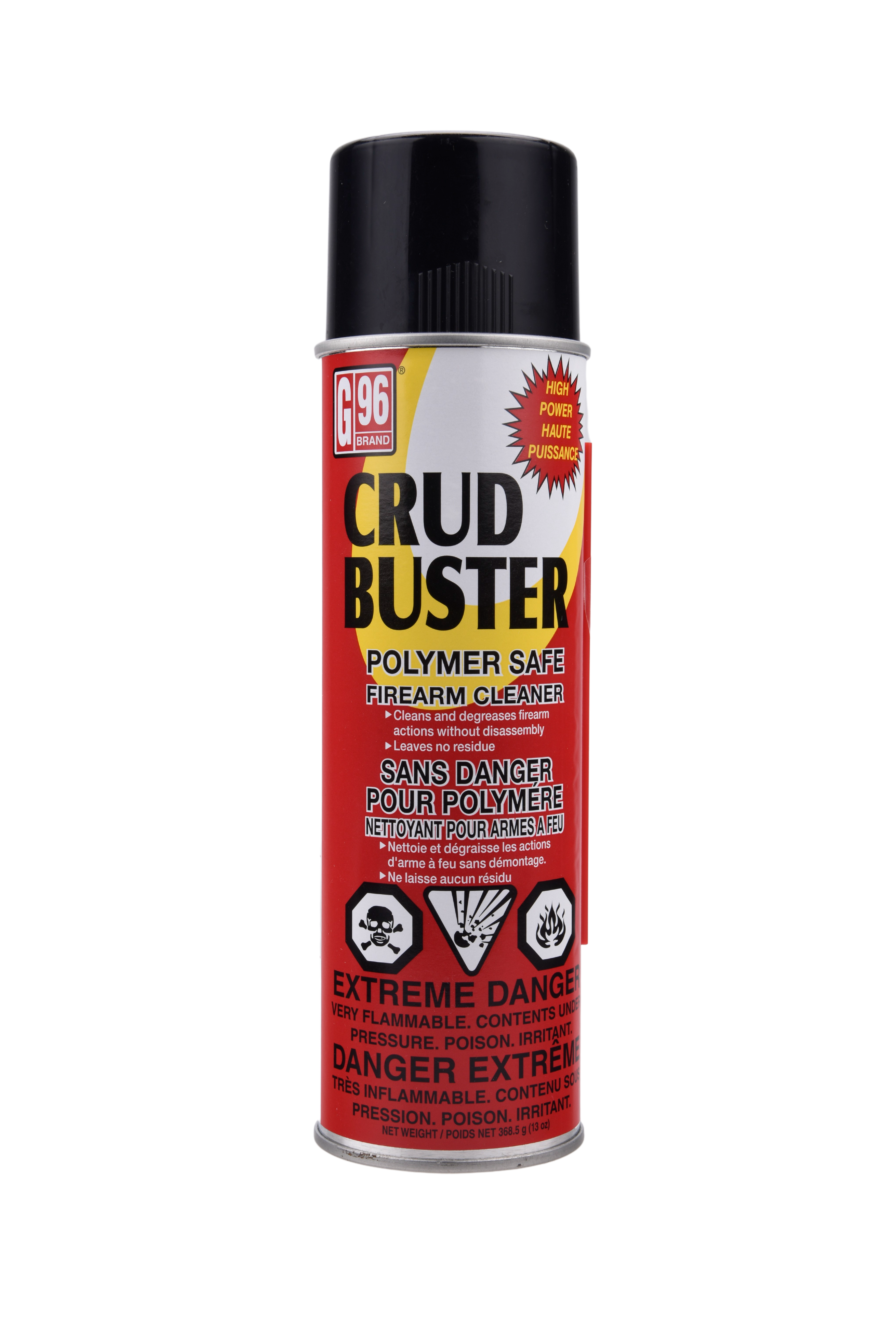 G96 Crud Buster Polymer Safe Firearm Cleaner – 13 oz