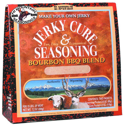 Hi Mountain Seasonings Bourbon BBQ Jerky Cure & Seasoning