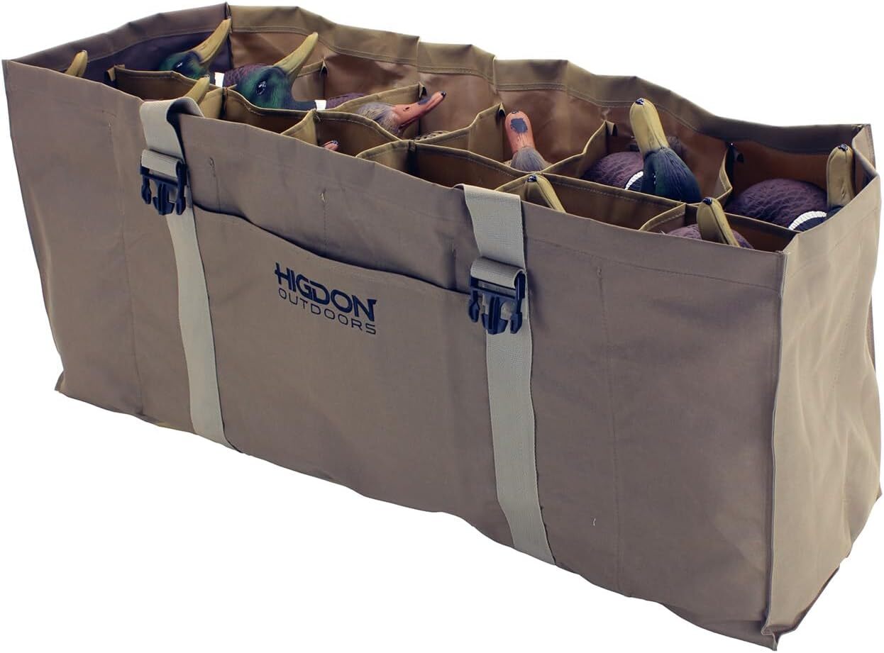Higdon 37124 X-Slot Universal Duck Decoy Bag 6 to 24 adjustable slots
