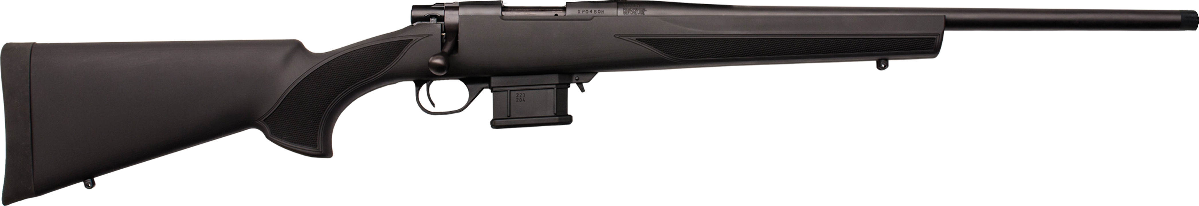 Howa M1500 Mini Action 6mm ARC 20" Heavy-Barrel Bolt-Action Rifle – Black