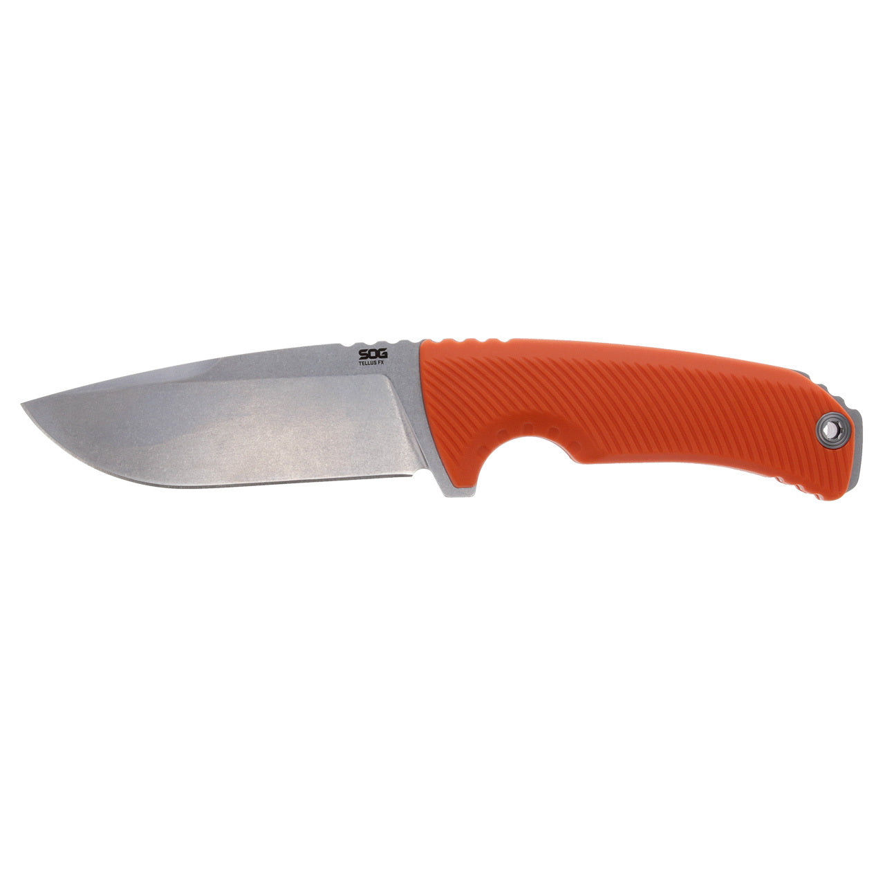 SOG Tellus FX Fixed Blade Knife, Blaze Orange