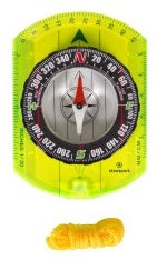 Stansport Map Compass - Green Base with Black Compass