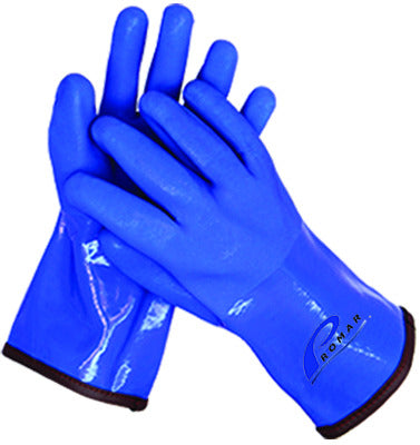 Promar Insulated ProGrip Gloves, Blue, XL