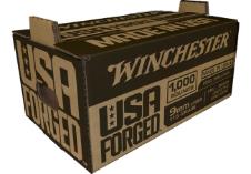 WINCHESTER AMMO 9MM USA FORGED STEEL FMJ 115 GR 1000 ROUNDS