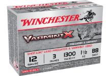 WINCHESTER Ammunition 12 Gauge 3" BB VARMINT X SHOT-LOK 1-1/2 OZ