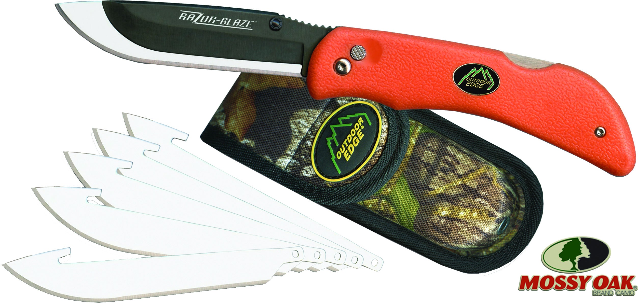 Cutlery Corp RB-20C Razor-Blaze, Orange, 6 Blades