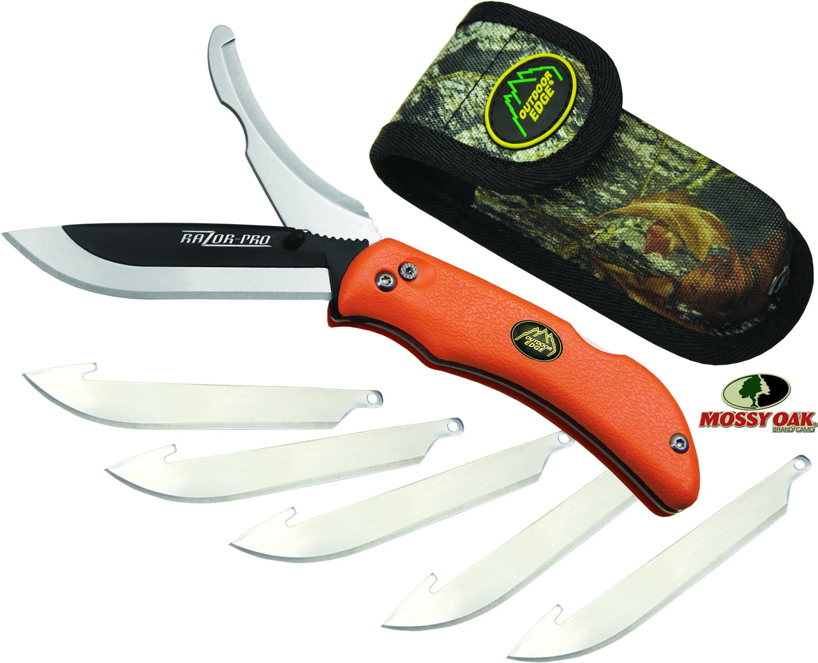 RAZOR-PRO ORANGE W/ 6 BLADES AND HOOK
