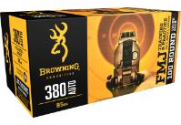 BROWNING AMMO 380 AUTO 95 GR FMJ - 100 RDS