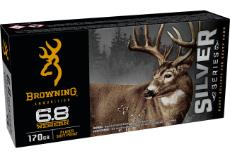 Browning Silver Series Rifle Ammunition - 6.8 Western — 170 gr
