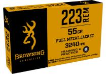 BROWNING AMMO 223 REM FMJ LC 55 GR