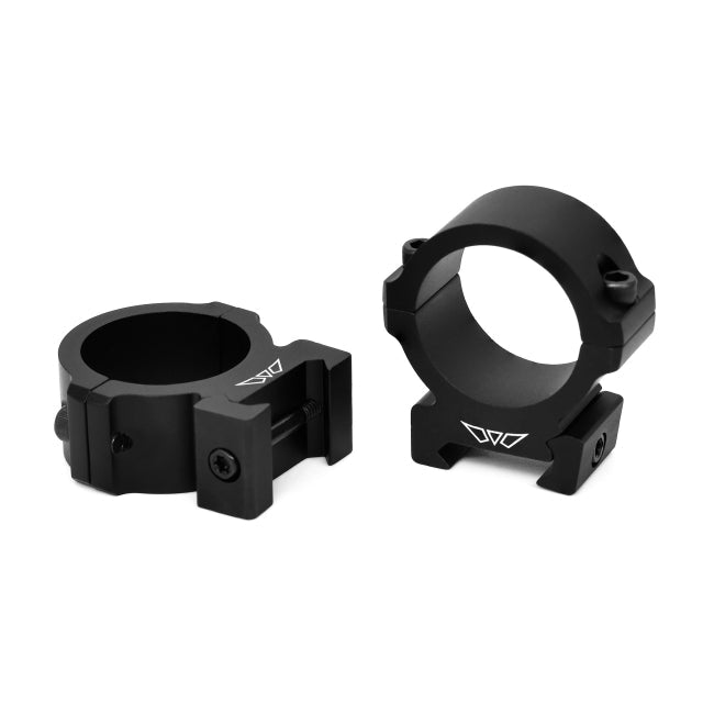 WARNE VAPOR HORIZONTAL 30MM MED MATTE RINGS