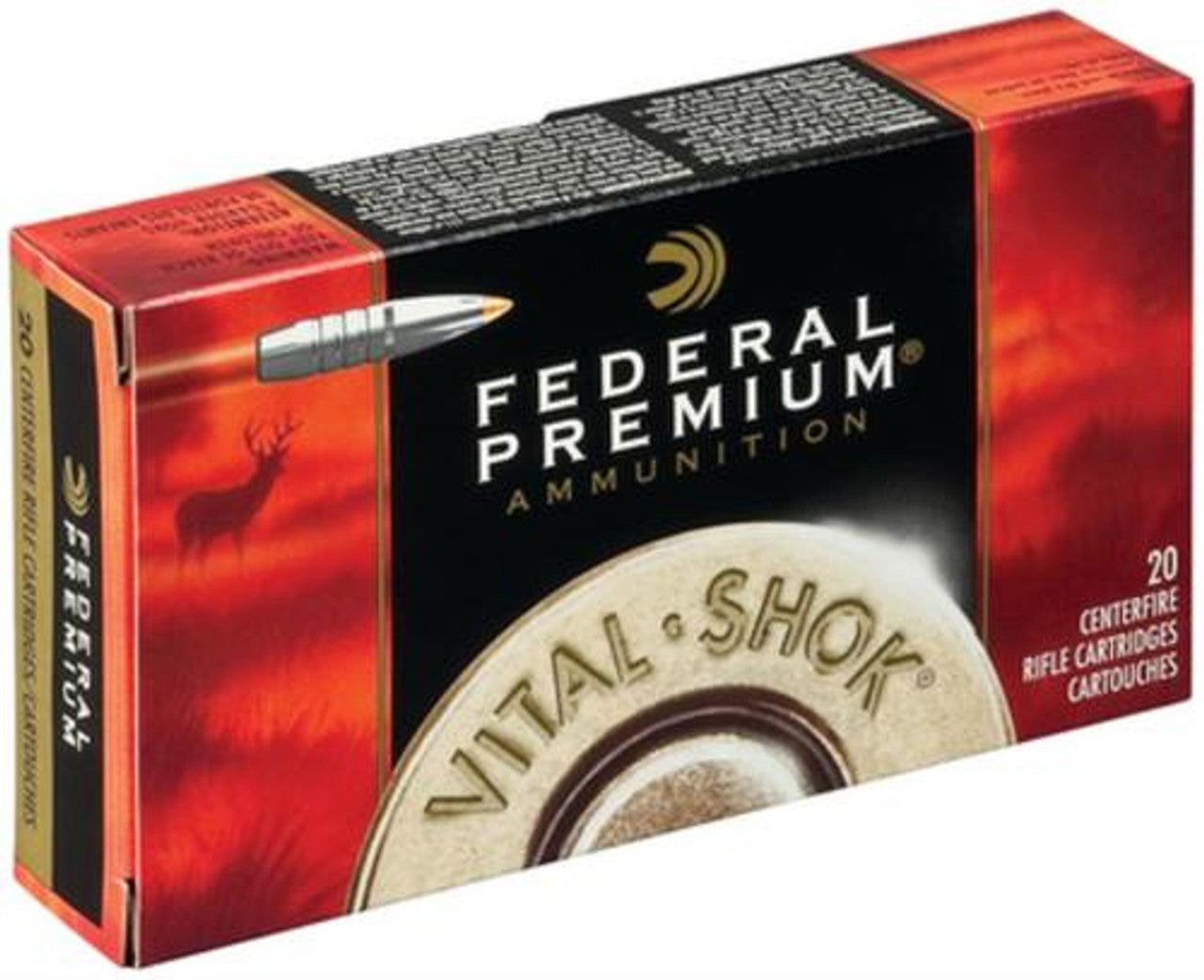 Federal Premium MeatEater 308 Winchester 150gr Trophy Copper Rifle Ammo 20 Rounds