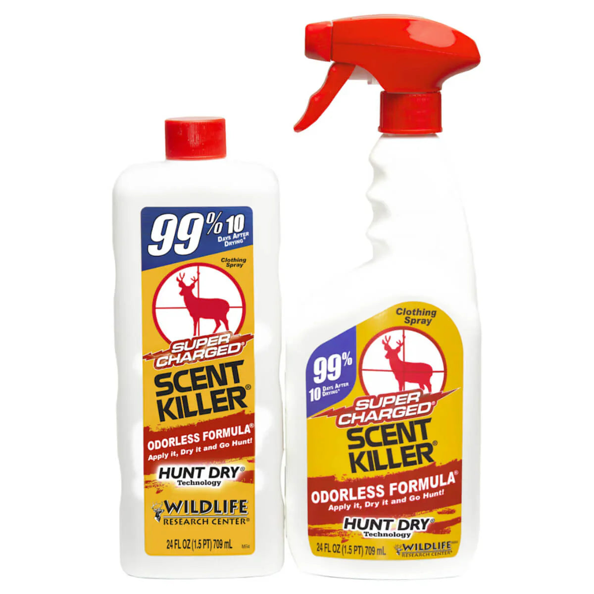 Wildlife Research 20559 Scent Killer Super Charged BILINGUAL 24 24 Combo WMC